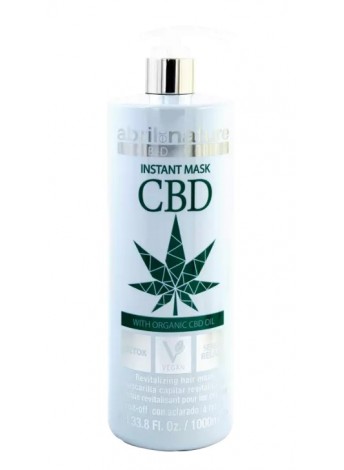 Маска з органічною конопляною олією для детоксикації Abril et Nature CBD Oil Mask 1000 мл