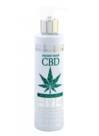 Маска з органічною конопляною олією для детоксикації Abril et Nature CBD Oil Mask 200 мл