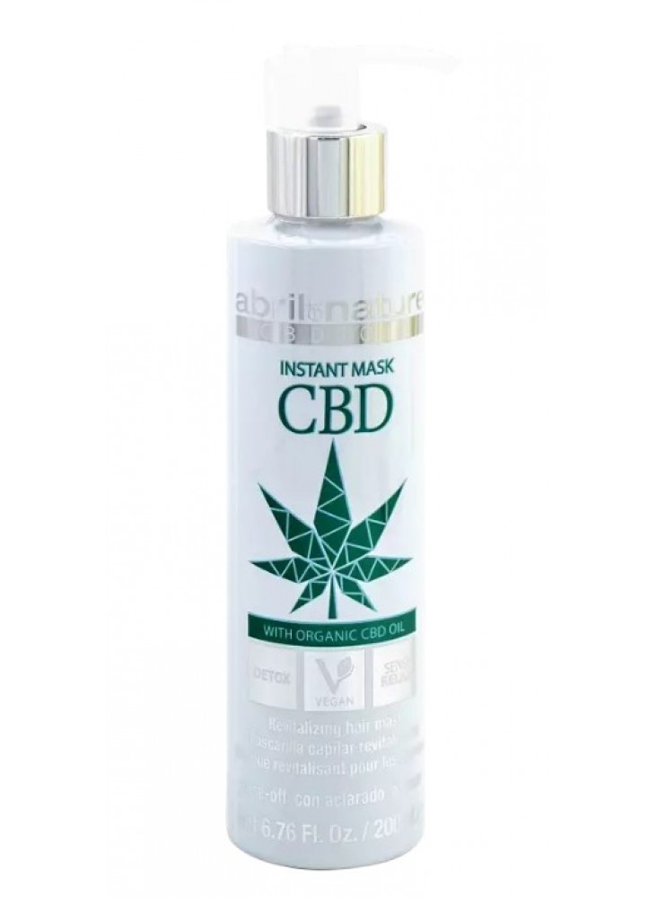 Маска з органічною конопляною олією для детоксикації Abril et Nature CBD Oil Mask 200 мл