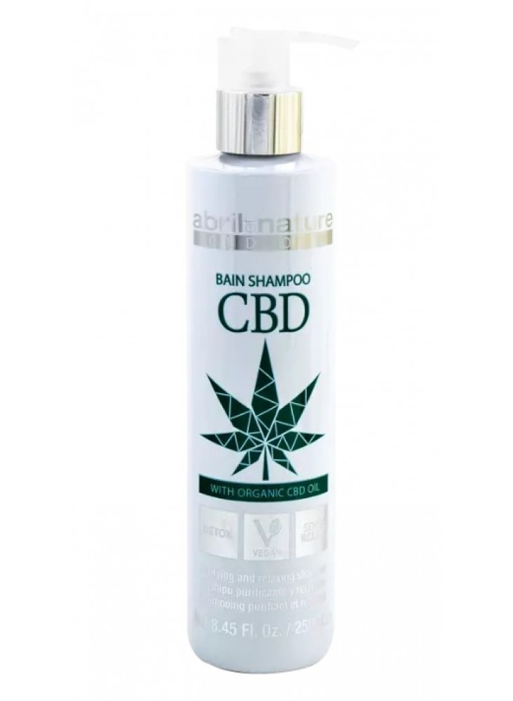 Шампунь з органічною конопляною олією для детоксикації Abril et Nature CBD Oil Shampoo 250 мл
