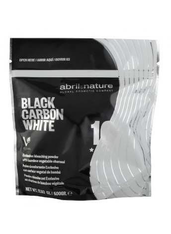 Освітлюючий порошок Abril et Nature Black Carbon White, 500 г