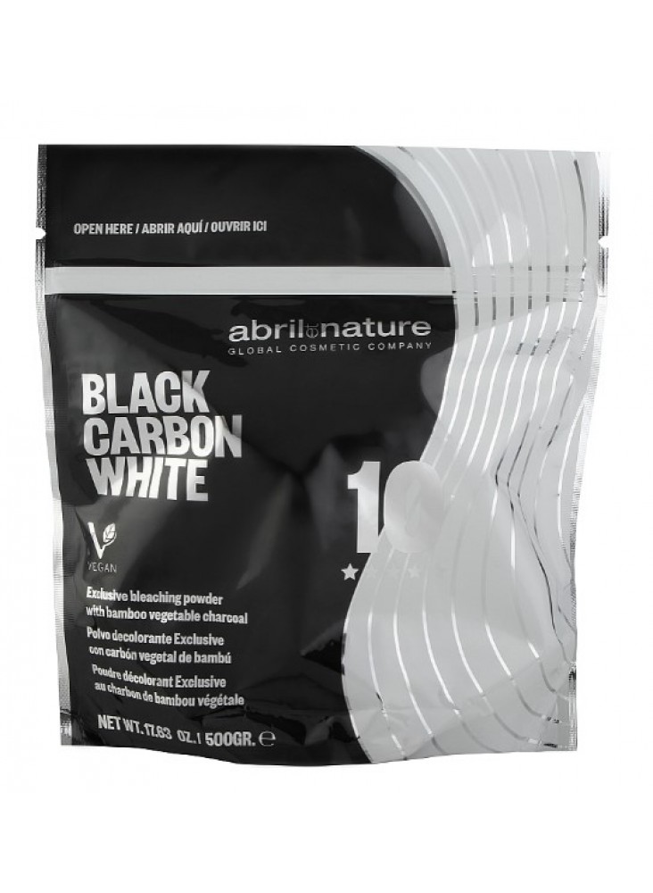 Освітлюючий порошок Abril et Nature Black Carbon White, 500 г