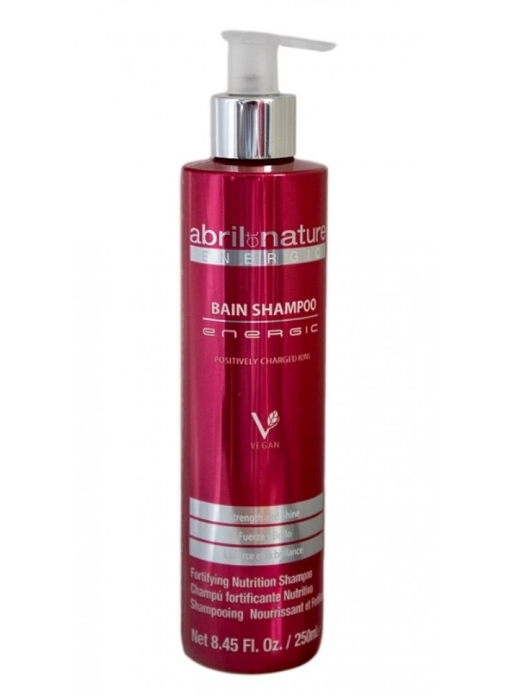 Енергетичний шампунь, живильний і відновлюючий з позитивними іонами Abril et Nature Energic Treatment Energetic Shampoo 250 мл