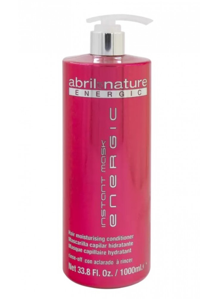 Енергетична маска, живильна та відновлююча з позитивними іонами Abril et Nature Energic Instant Mask 1000 мл