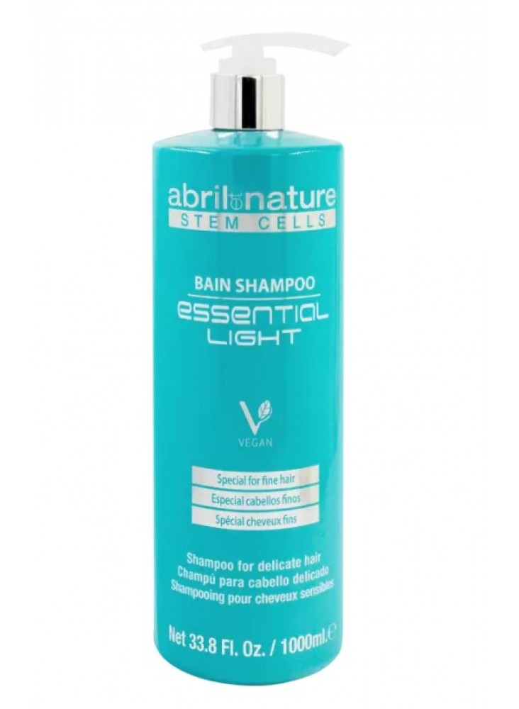Шампунь для тонкого та делікатного волосся Abril et Nature Essential Light Bain Shampoo 1000 мл