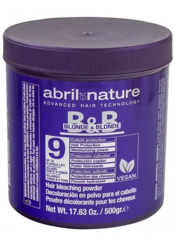Знебарвлювальна пудра (9 рівнів) Abril et Nature Blonde Blonde Hair Bleach 500 г
