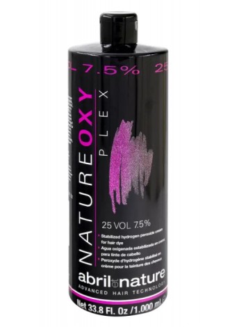 Спеціальний окислювач для барвника 7,5% Abril et Nature NatureColor Plex 25 Vol 1000 мл