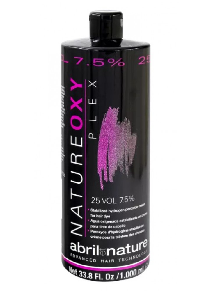 Спеціальний окислювач для барвника 7,5% Abril et Nature NatureColor Plex 25 Vol 1000 мл