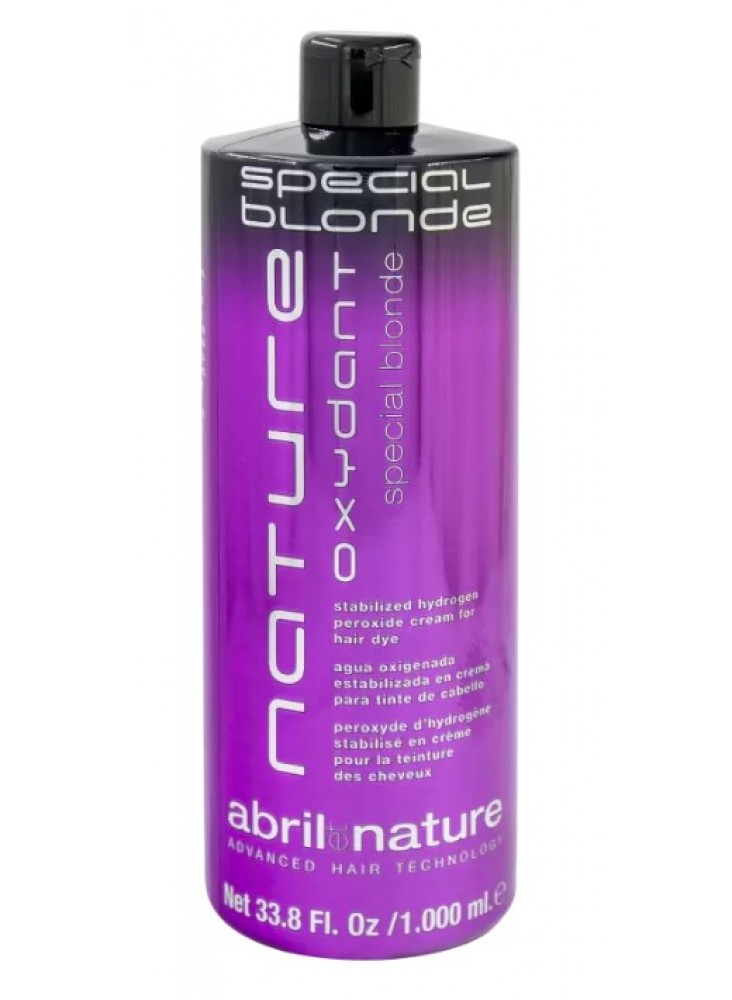 Окислювач 12% для фарби для волосся Abril et Nature Special blonde 40 Vol 1000 мл