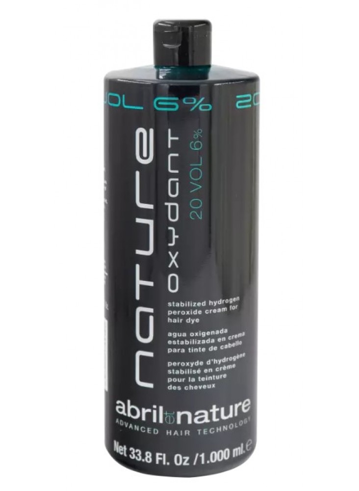Окислювач 6% для фарби для волосся Abril et Nature Oxydant 20 vol 1000 мл