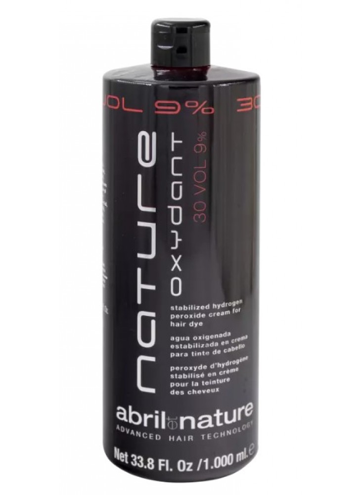 Окислювач 9% для фарби для волосся Abril et Nature Oxydant 30 vol 1000 мл
