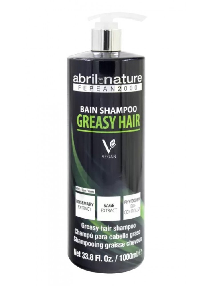 Очищаючий шампунь для жирного волосся Abril et Nature Fepean 2000 Greasy Hair Shampoo 1000 мл 