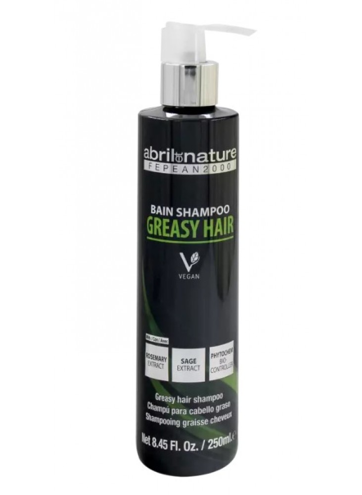 Очищаючий шампунь для жирного волосся Abril et Nature Fepean 2000 Greasy Hair Shampoo 250 мл 