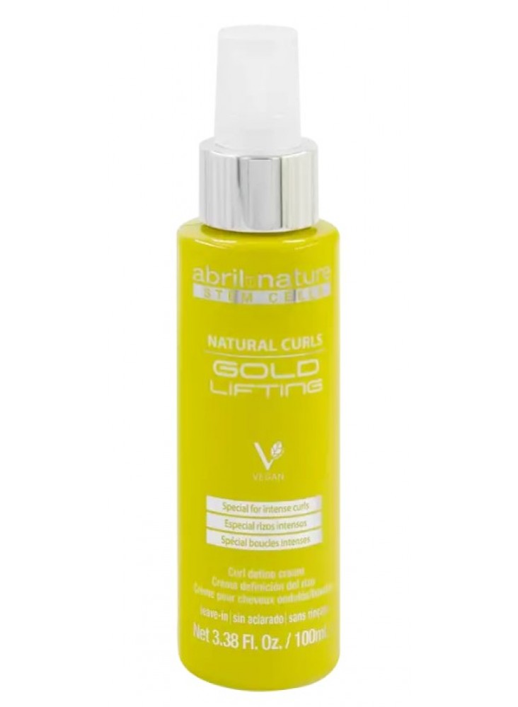 Зміцнювальна сироватка для в'юнкого волосся зі стовбуровими клітинами Abril et Nature Stem Cells Gold Lifting 100 мл