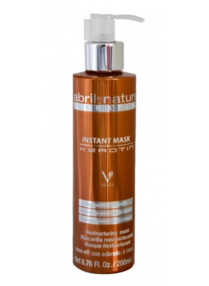 Кератинова маска відновлююча і регенеруюча Abril et Nature Instant Mask Keratin 200 мл