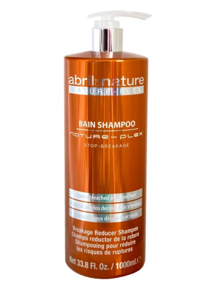 Шампунь проти ламкості волосся Abril et Nature Nature-Plex Total Repair Bain Shampoo 1000 мл