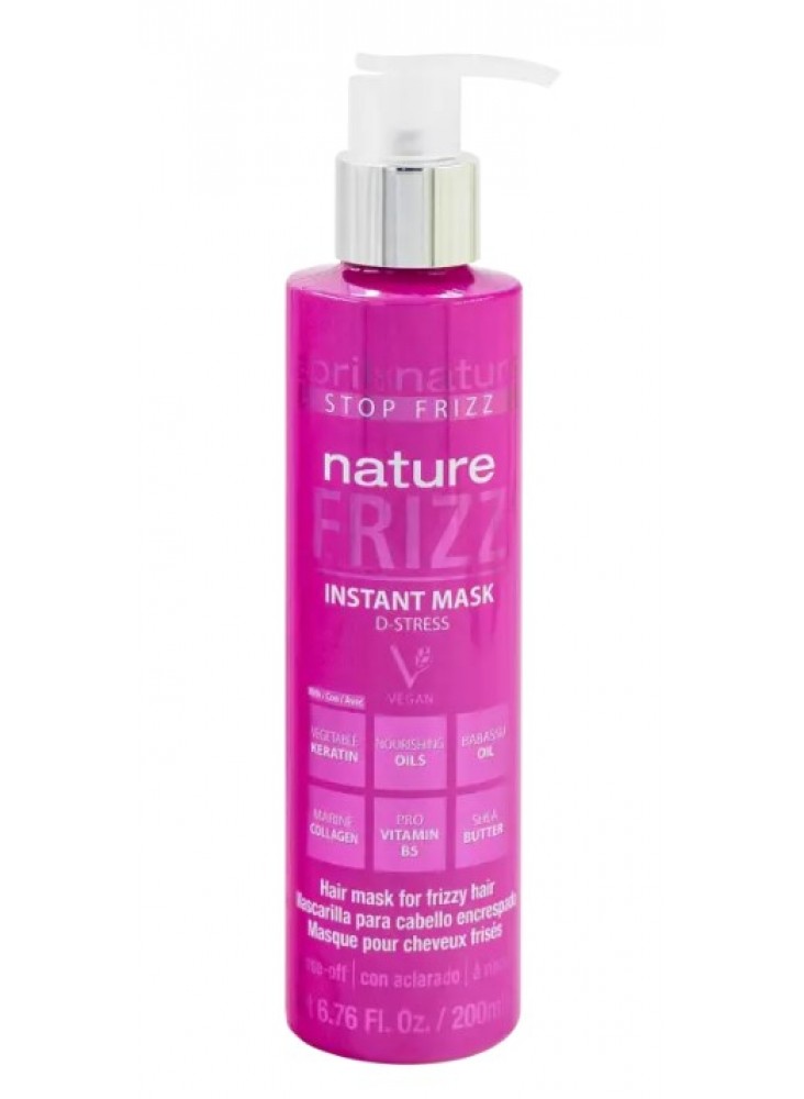 Маска проти завивання волосся Abril et Nature Frizz Anti-Frizz Mask 200 мл