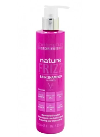 Шампунь для вирівнювання волосся Abril et Nature Anti-Frizz Shampoo 250 мл