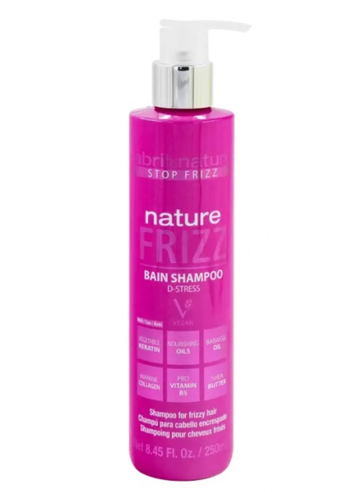 Шампунь для вирівнювання волосся Abril et Nature Anti-Frizz Shampoo 250 мл