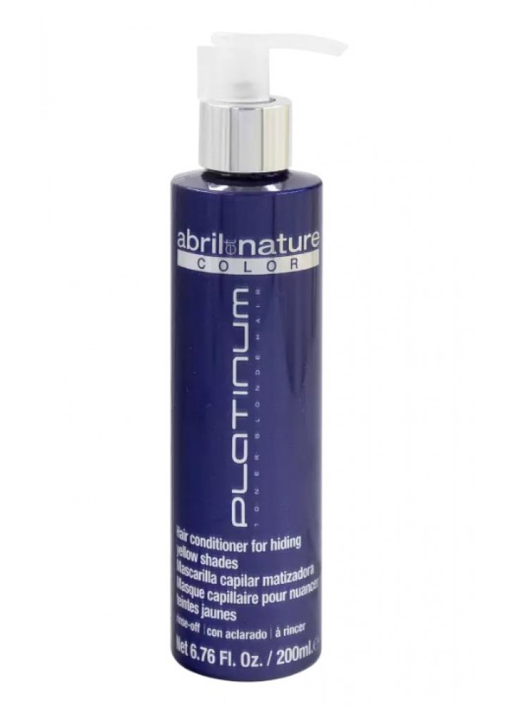 Маска з антижовтим ефектом Abril et Nature Platinum Toner 200 мл