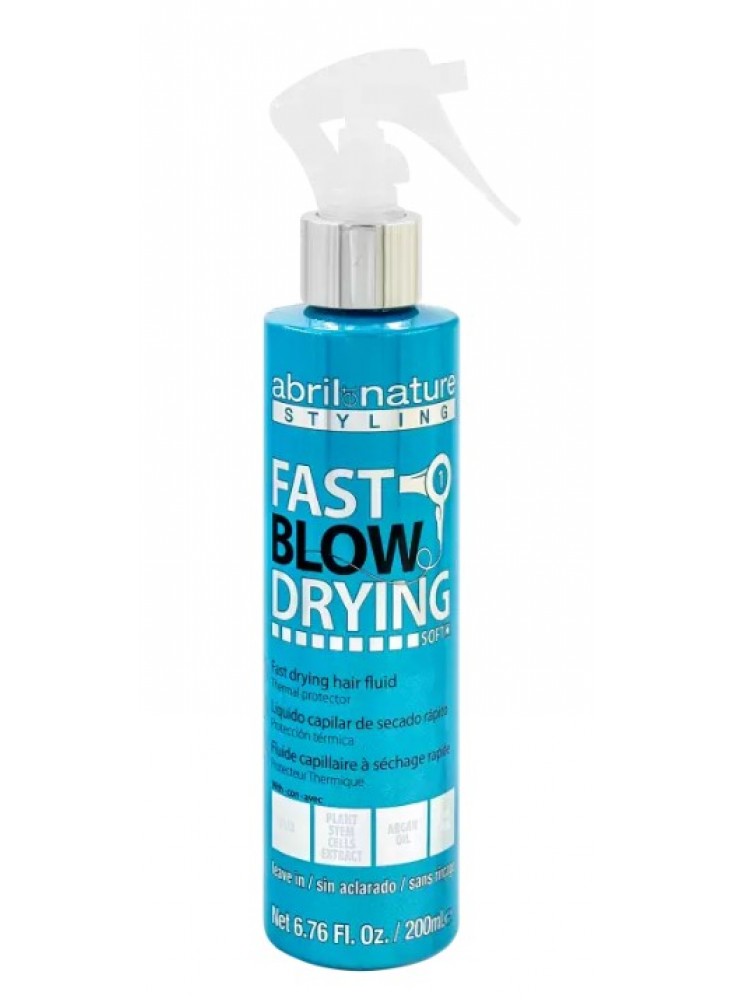 Спрей, що прискорює висихання волосся Abril et Nature Styling Fast Blow Drying 200 мл